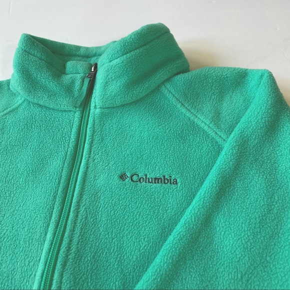 Columbia girls fleece zip up jacket - Picture 3 of 7